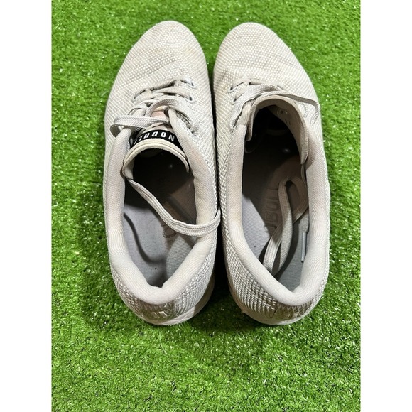 NoBull Outwork Shoes Womens 8.5 Gray Trainers Athletic Super Fabric CrossFit - Picture 6 of 7